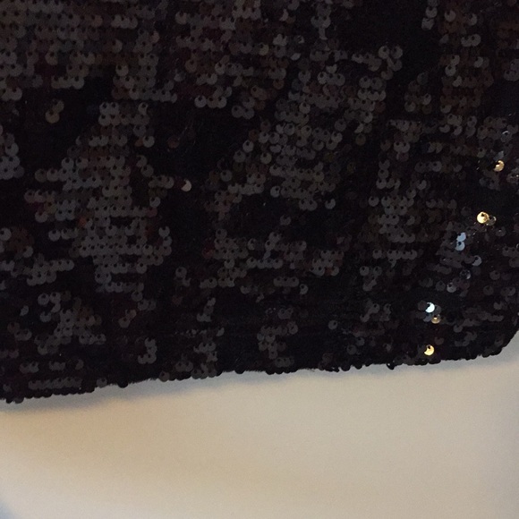 Black Sequin Dress - Picture 4 of 5